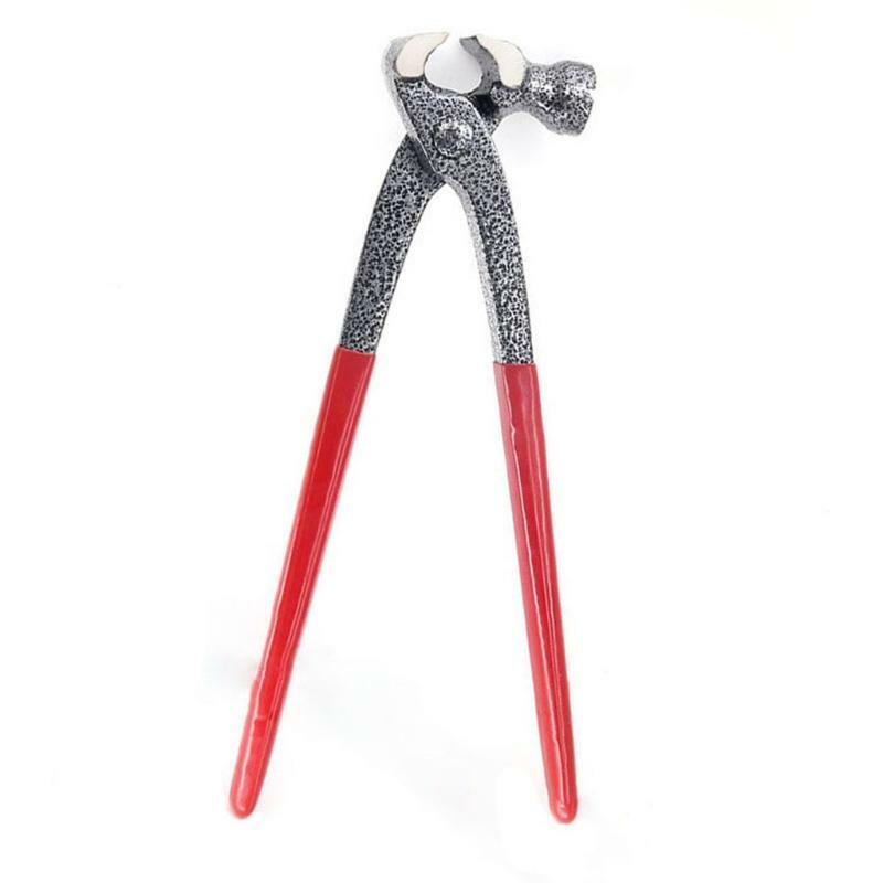 Farrier Hoof Pliers with Hammer Ideal Gift for Farm Breeders Rust Resistance