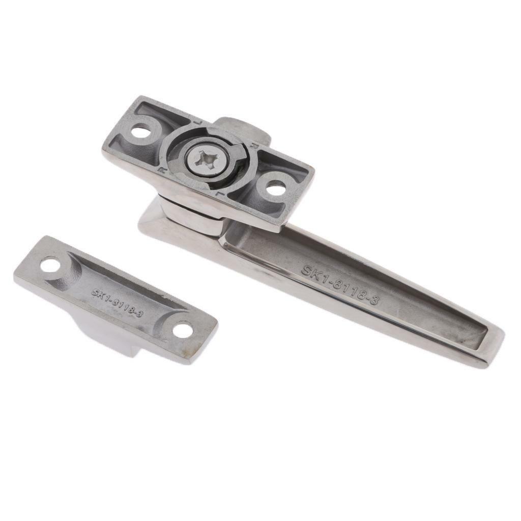 Window Casement Fastener Catch Straight Lever  Pull Handle 105 mm