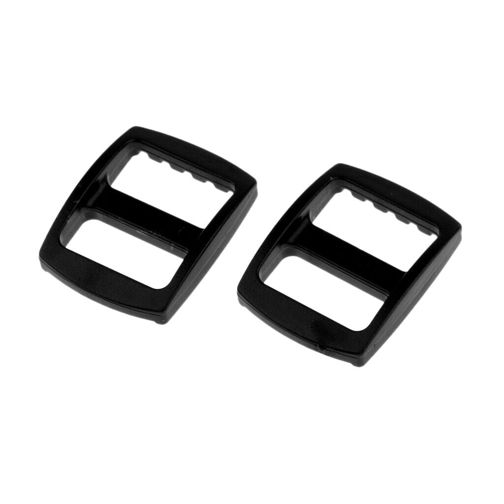 Plastic buckle  for backpack 20 pieces Shoulder strap Slider fastener Pet