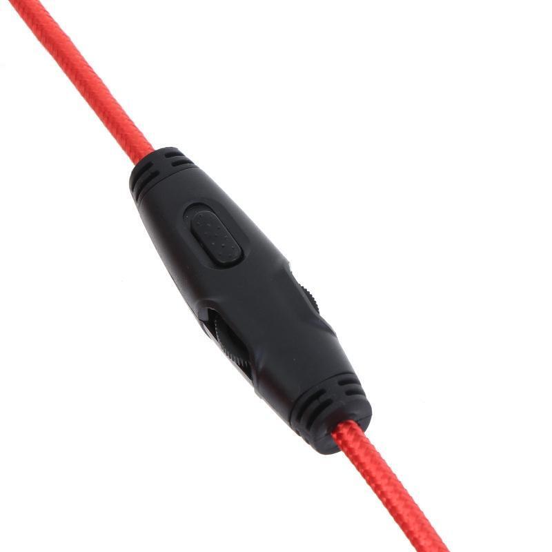 Inline Mute Wire Audio Cables forKingston HyperXCloudAlpha Mix Flight Earphone