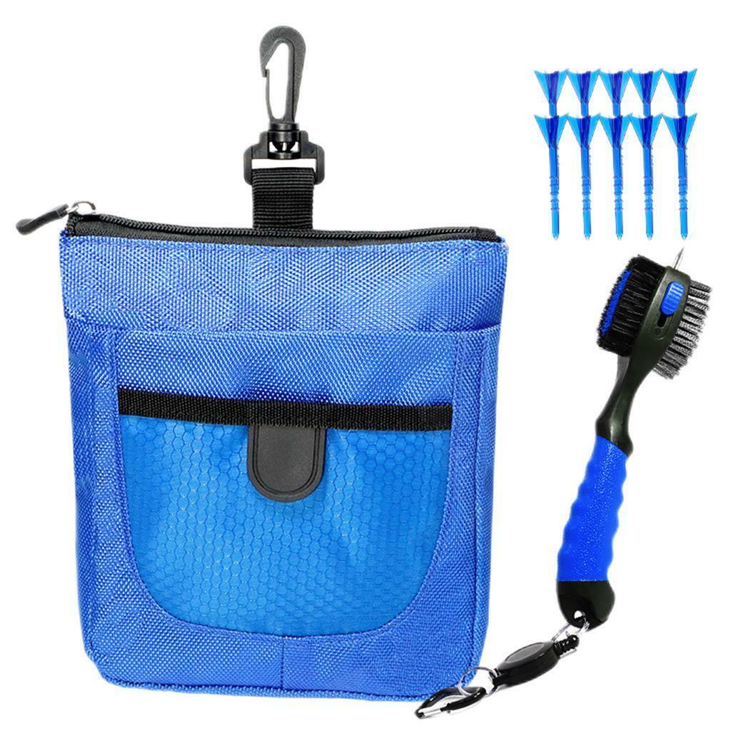 Golf Ball carry pouch Club Brush  Holder  Golf Supplies