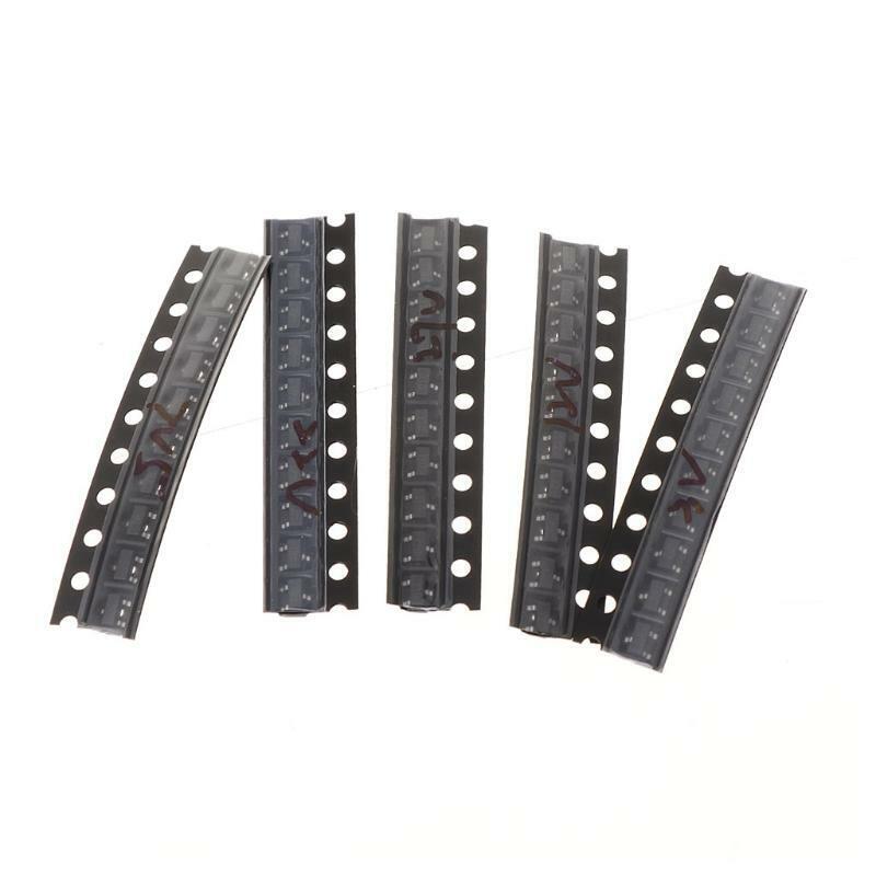 200Pcs SOT23 SMD Diode Sample Kits 20 kinds Each 10Pcs 3V-33V Zener SMD Diode