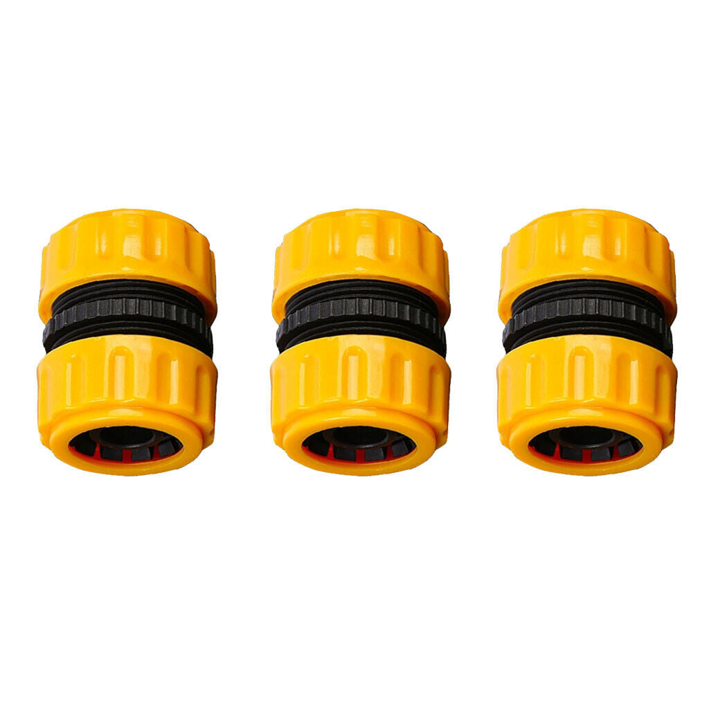 Lot 3pcs  and garden Lawn Water Hose  Tap Connector Fitting Adapter 16mm