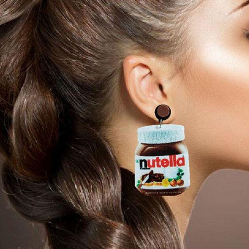 Acrylic Drop Earrings Lovely Food Dangle Earrings Fashion Jewelry Brincos