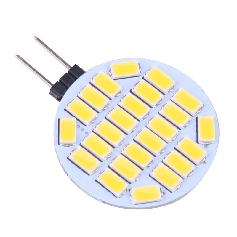 10Pcs G4 5730 24-SMD LED Light Lamp Spot Bulb Warm White 2800-3500K 12V 3W Ld