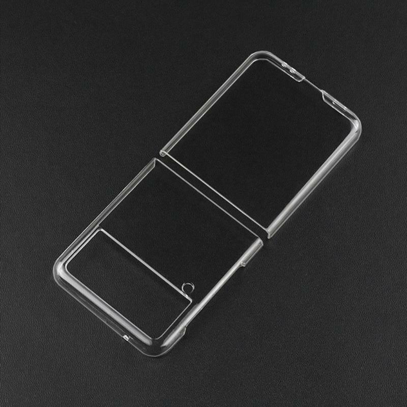 Super Practical Shockproof Transparent Phone Case Compatible with z flip3