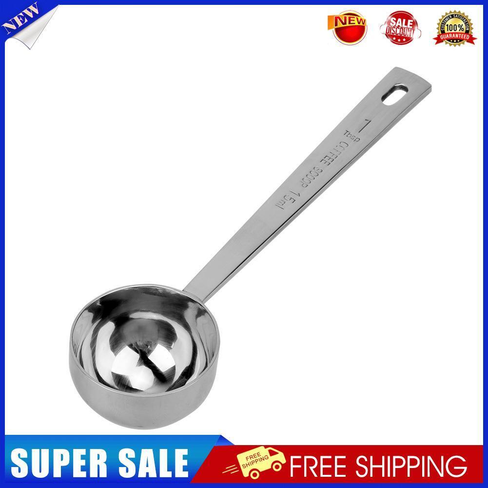 15ML/30ML Coffee Scoop Thicken Stainless Steel Tablespoon Measuring Spoon