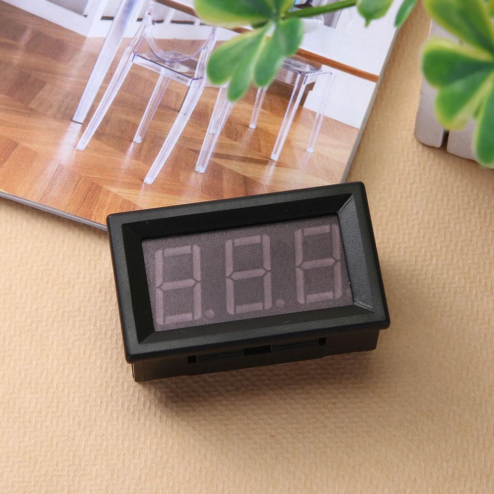 0.56in Mini DC 0- 100V 3-Wire Voltmeter LED Display Digital Panel Meter (4)