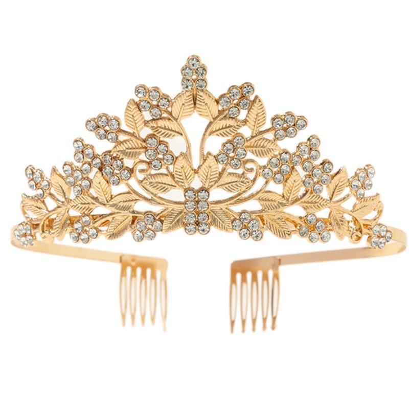Wedding Bridal Prom Crystal Rhinestone Shinning Crown for Party Head Dress