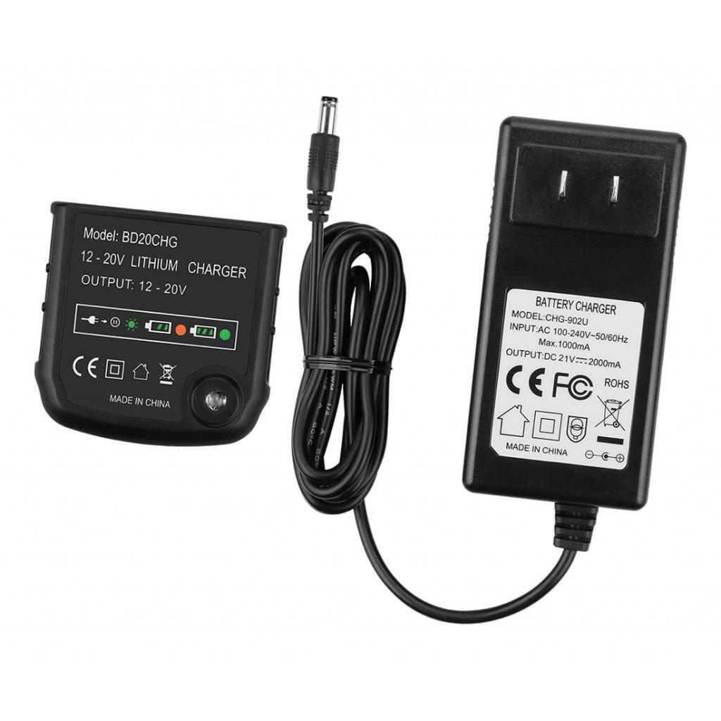 Replacement Battery Charger   and Decker 14.4V-20V  LBXR20