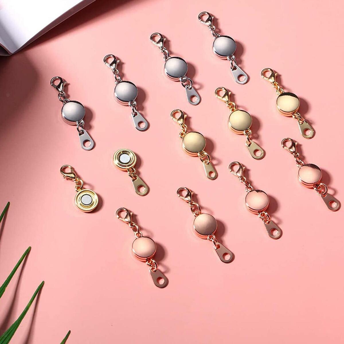 12x Safety  Magnetic Clasp Bracelet for Jewelry Making 3