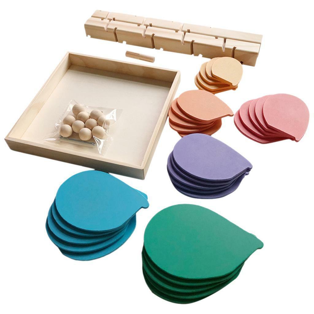 Wooden Colorful   Interactive Learning Educational  for