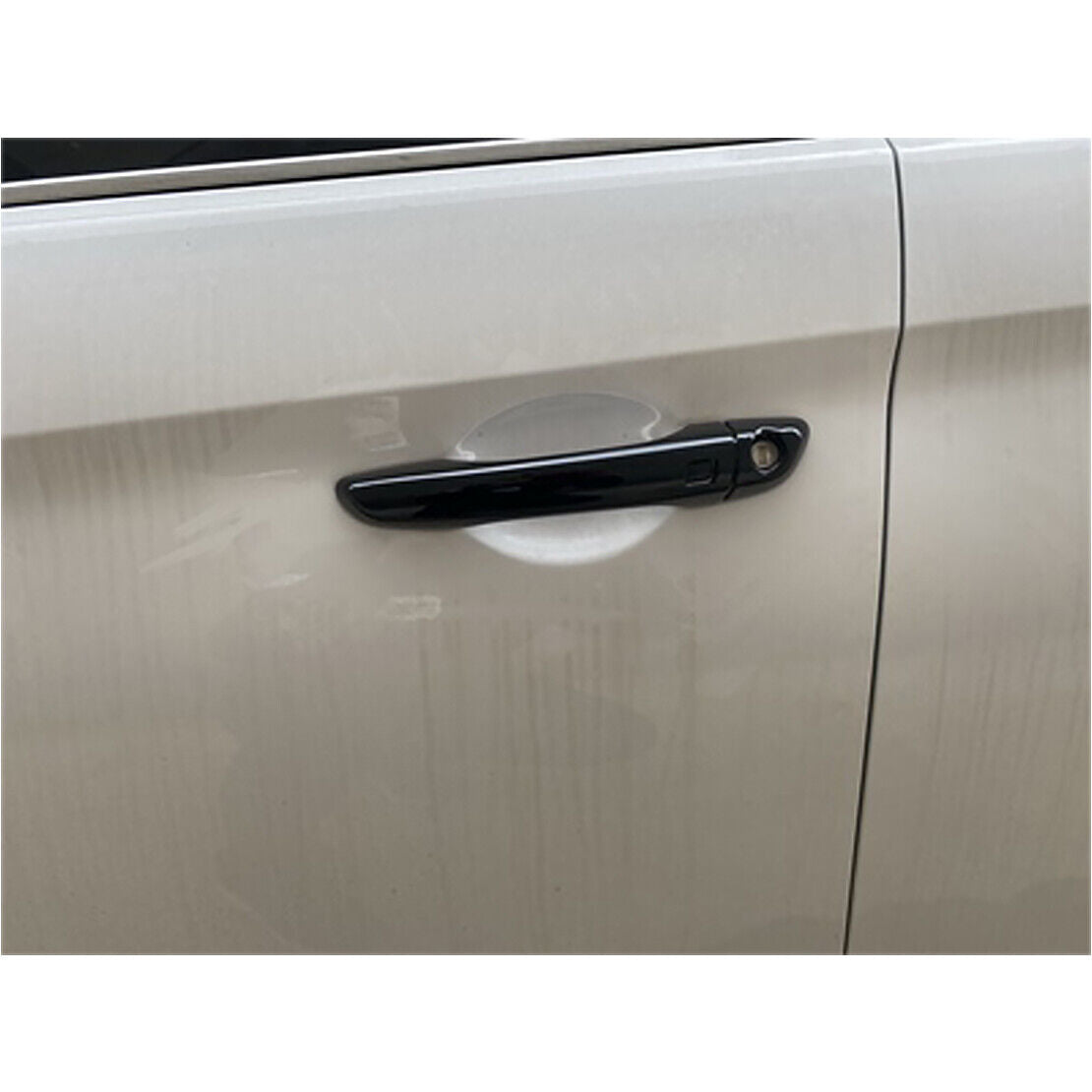 Glossy Black Exterior Door Handle Cover Trim Fit for Hyundai Elantra 2017-2020