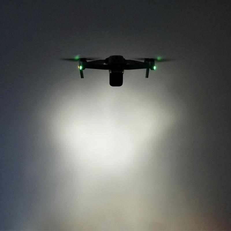 Bottom LED Reflector Front View Searchlight Night Rescue For DJI-Mavic Air 2