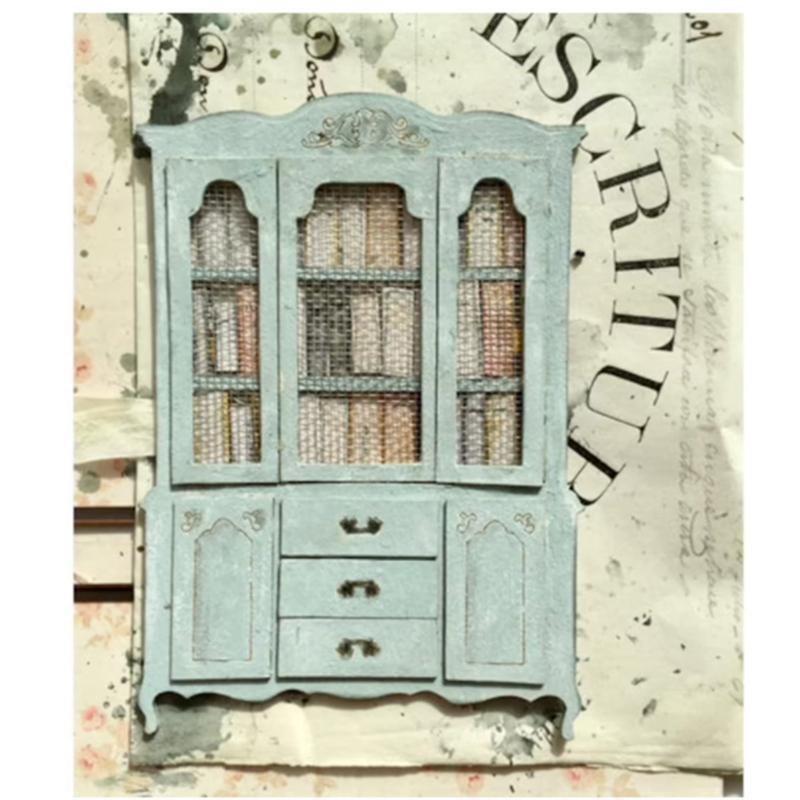 Cabinet Metal Cutting Dies Stencil DIY Scrapbooking Album Paper Card Template