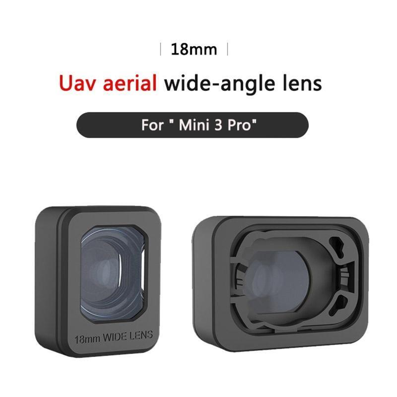 External Wide-angle Lens High-definition 18mm Lens Compatible with Mini 3 Pro