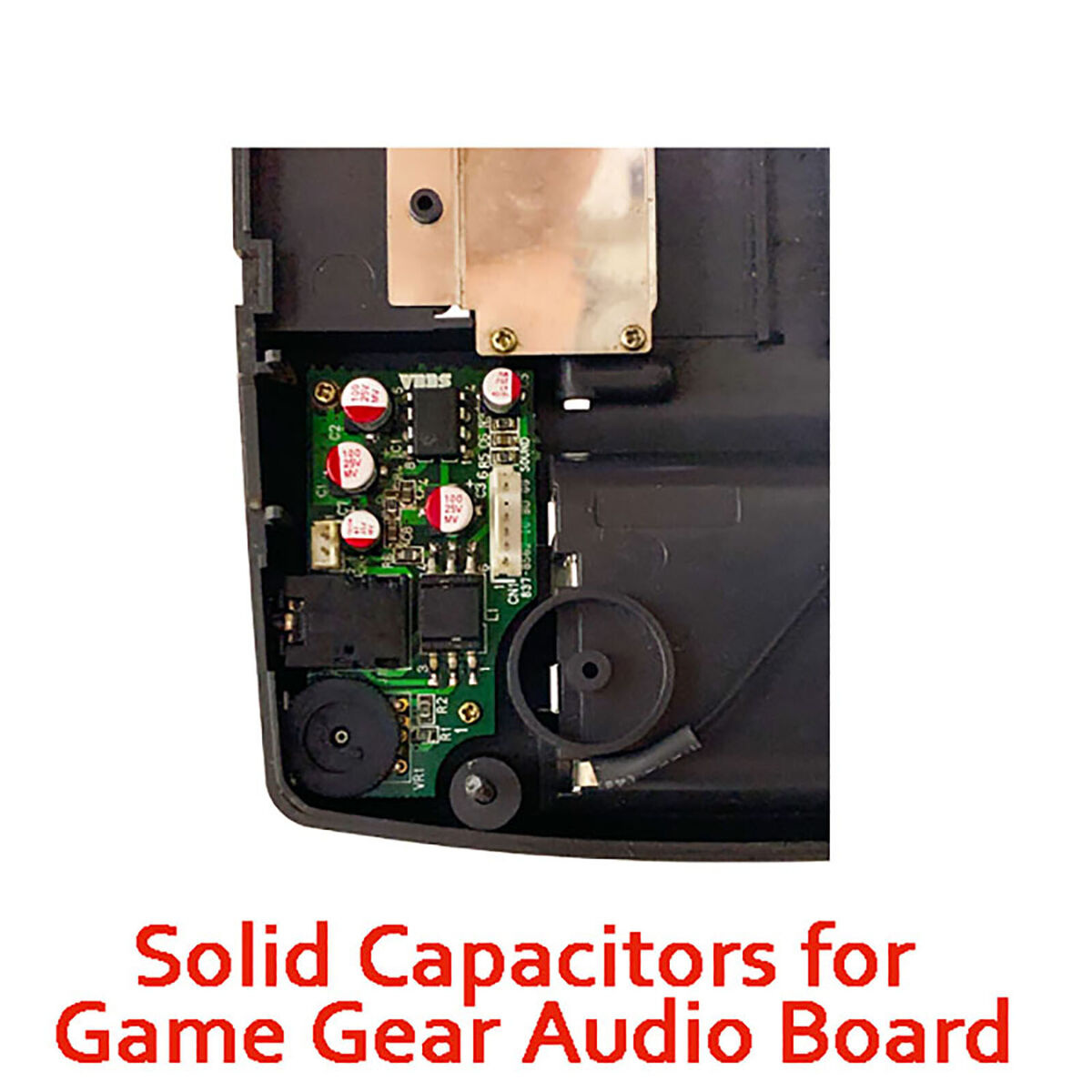 5PCS/Set Solid Capacitors Replacement for Sega Game Gear Audio Board Accessories