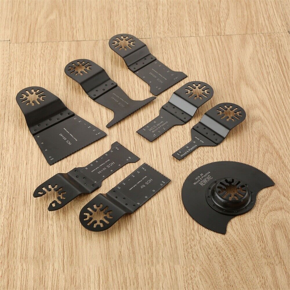 8x Multi Function Saw Blades Cutter Oscillating Tool For Fein Multimaster Bosch