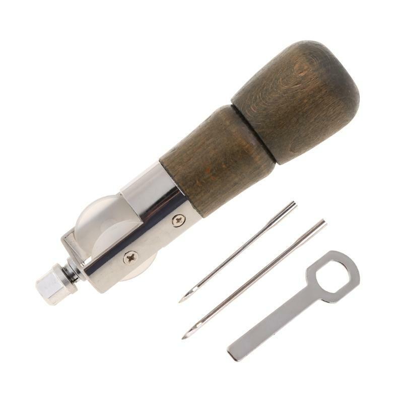 Sewing Awl Kit Portable Stitching Awl Hand Stitcher Repair Tool Kit Leather