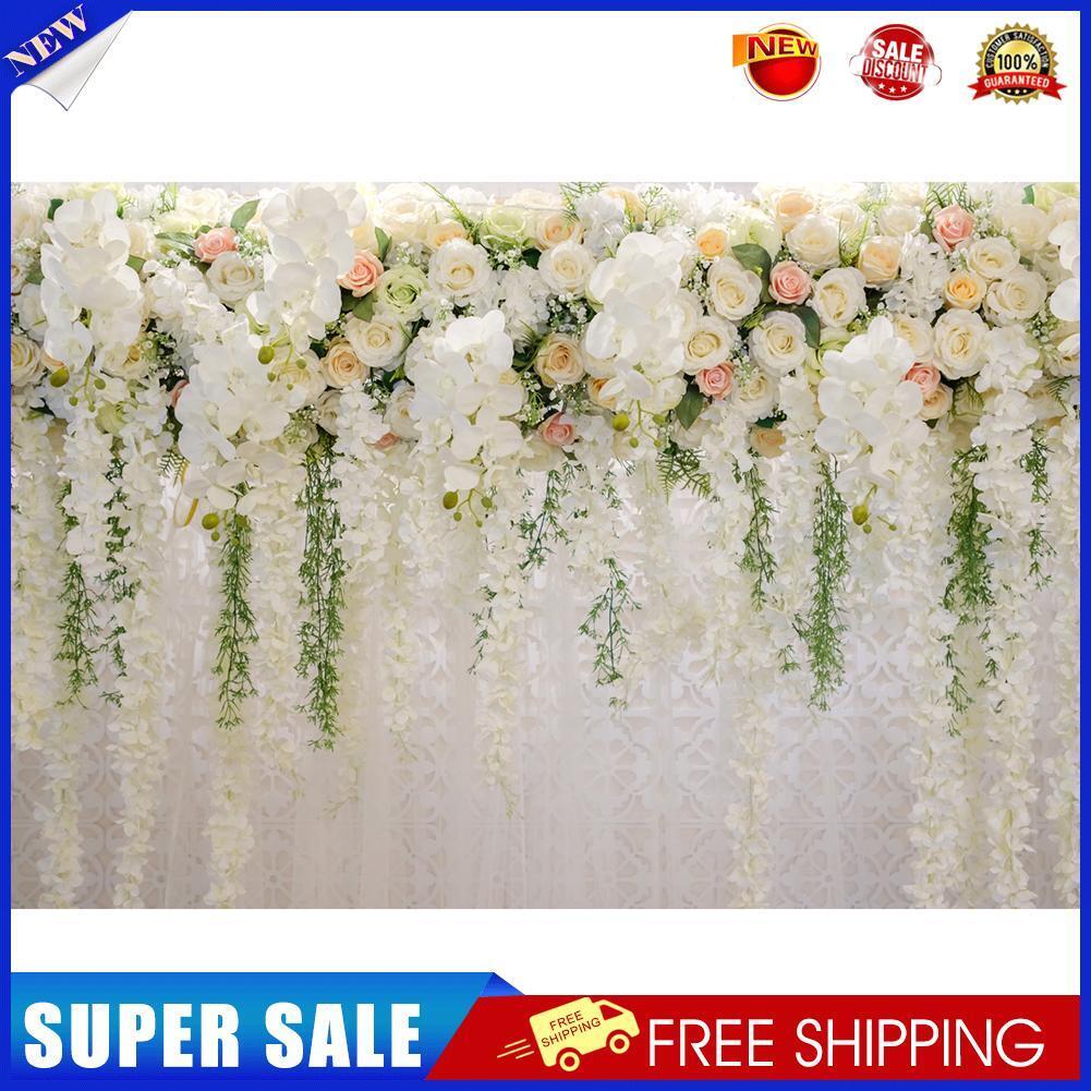 Beautiful Flowers Background Backdrop Cloth Photographic Props (0.6x0.9m)