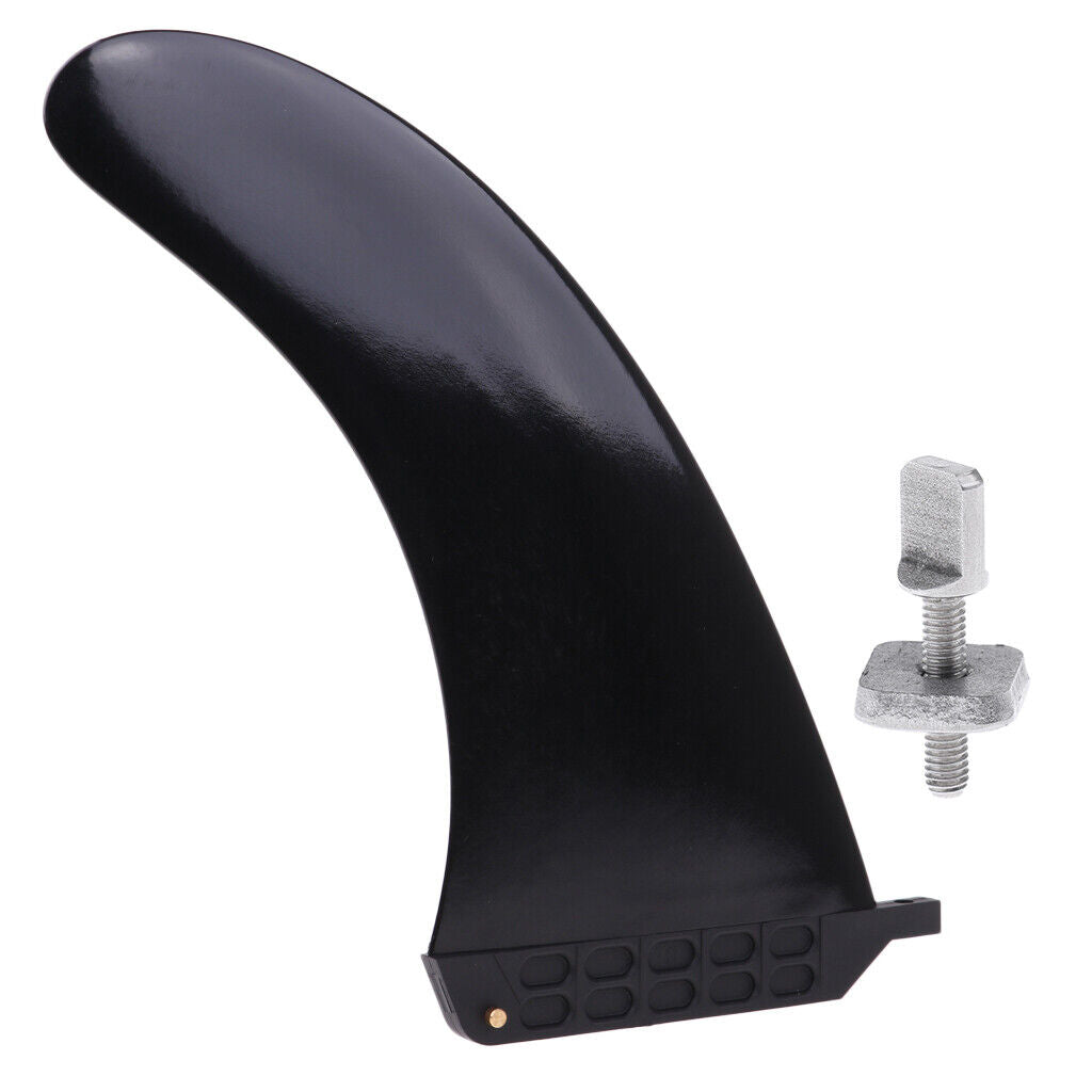 Universal Surf Center Fin with Fin Screw Plate for Longboard Surfboard 210mm