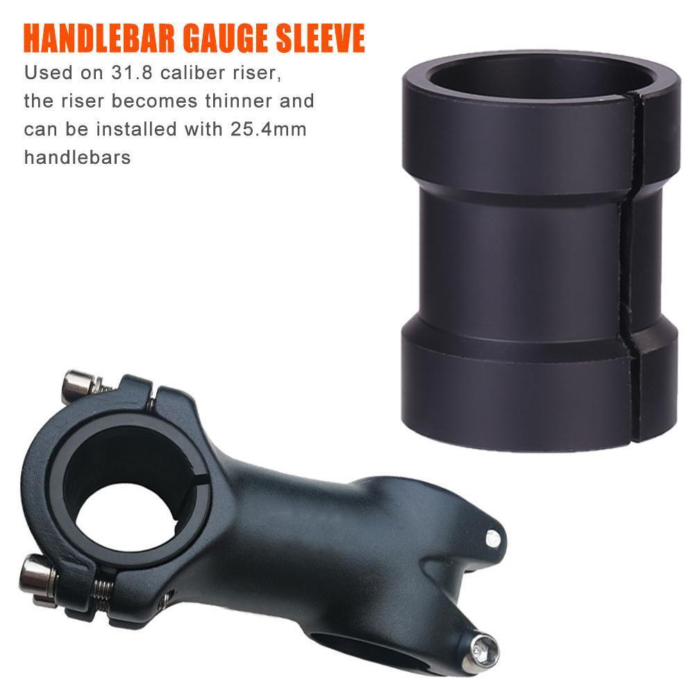 Bicycle Handlebar Diameter Adapter 25.4 to 31.8mm MTB Road Bike Accessories