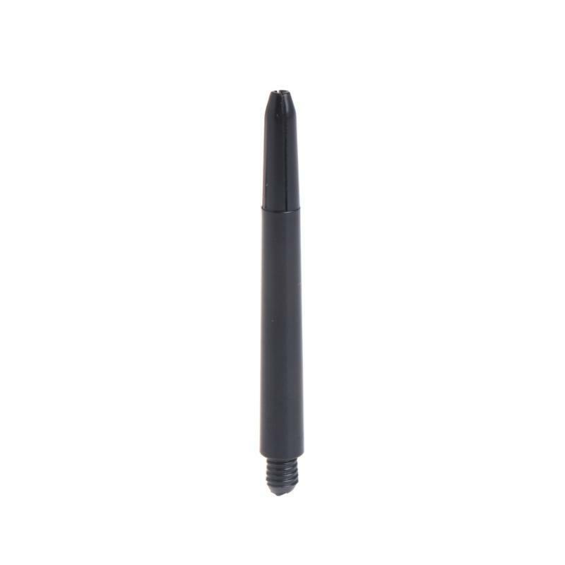 100pcs Nylon Bright Dart Shafts 2BA 48mm Screw Thread Plastic Darts Rod Stems