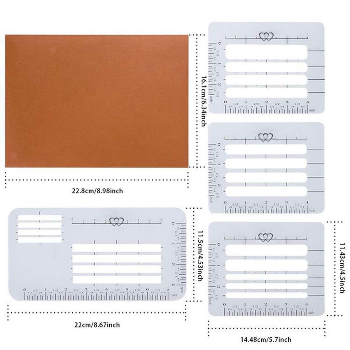 4x Envelope Addressing Stencil Thank  Calligraphy Trainer