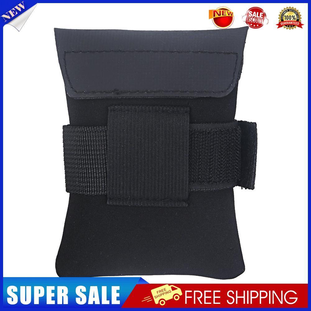 Bicycle Saddle Bag Folding Bike Seat Cushion Toolkit Cycling Pouch (Black)