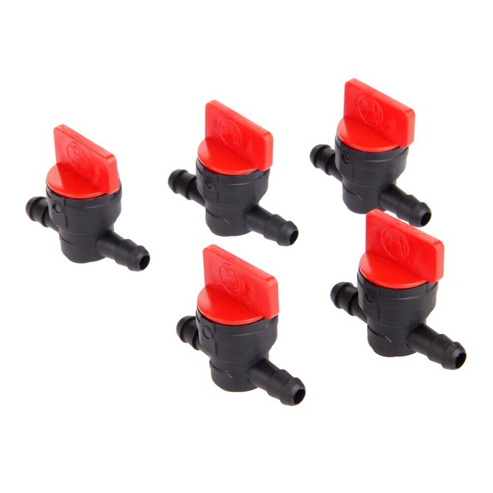 5pc InLine Straight Fuel Gas Cut-Off Shut-Off Valve Parts For BRIGGS & STRATTON