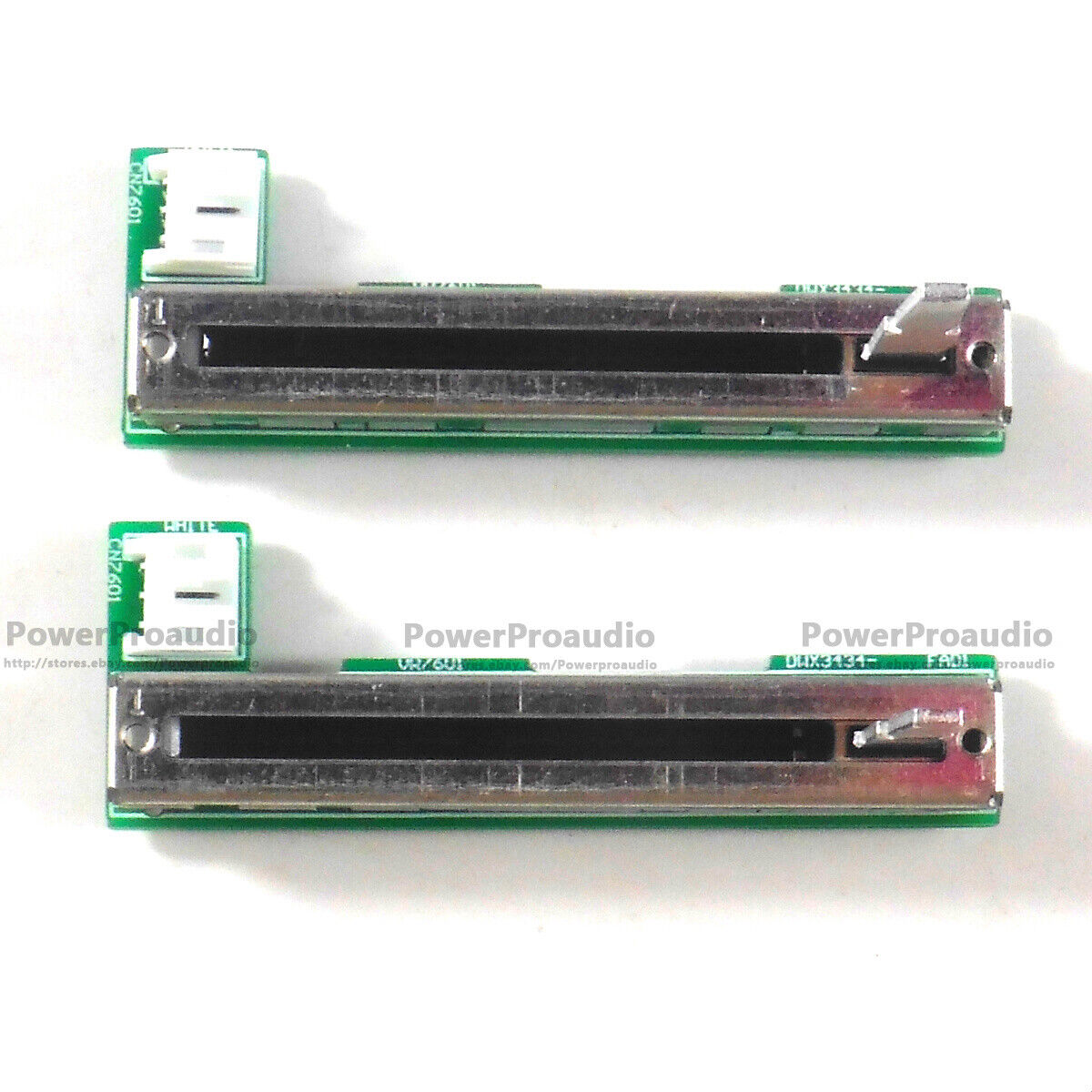 2pcs  FADER ASSEMBLY FITS Ch1 or Ch3 FOR PIONEER DJM 750 (DWX3434 / DWX3436)