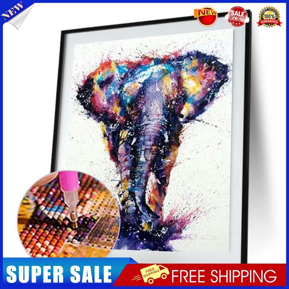 5D Diamond Mosaic Painting Elephant Crystal Embroidery Cross Stitch Paint