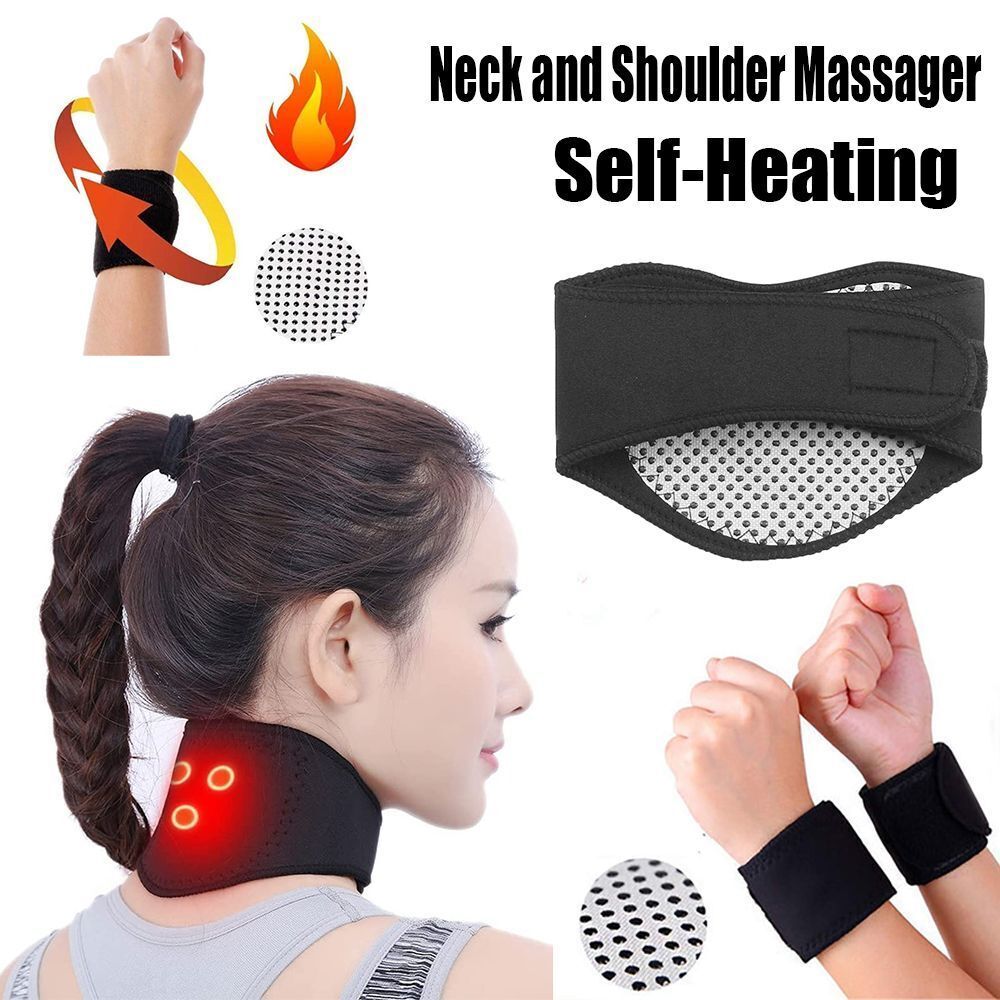 Neck Massager Neck and Shoulder Massager Neck Guard Magnetic Tourmaline Therapy