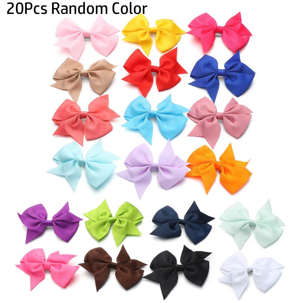 Accessories Kids Cute Metal Alligator Hair Clips Bow Hairpin Barrettes Headwear
