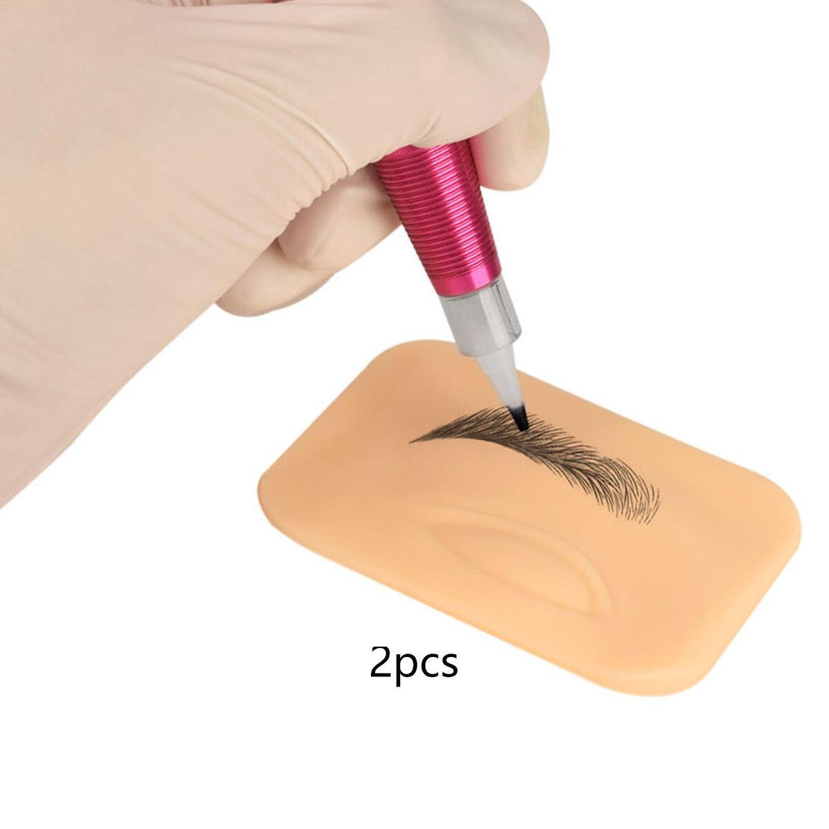 Silicone Tattoo Practice Skin for Eyebrows for Professionals and Beginners