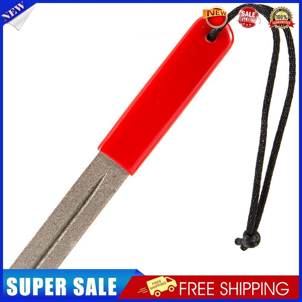 Diamond Fishing Hook Hone Fishhook Sharpening Grinding Fishing Tackle Tool
