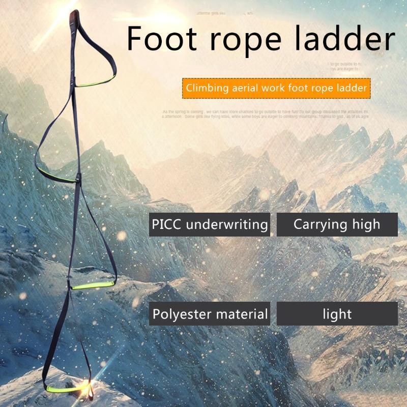 Portable Emergency Ladder Rope Gym Workout Climbing Escape for 3-4 Story Homes