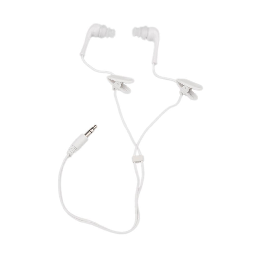 4x 3.5mm Sport Underwater Audio Waterproof Earphone Headphones for iPod
