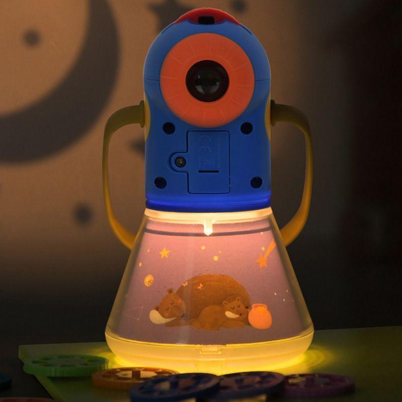Multi-function Story Projector Children Sleeping Night Light Projection Lamps