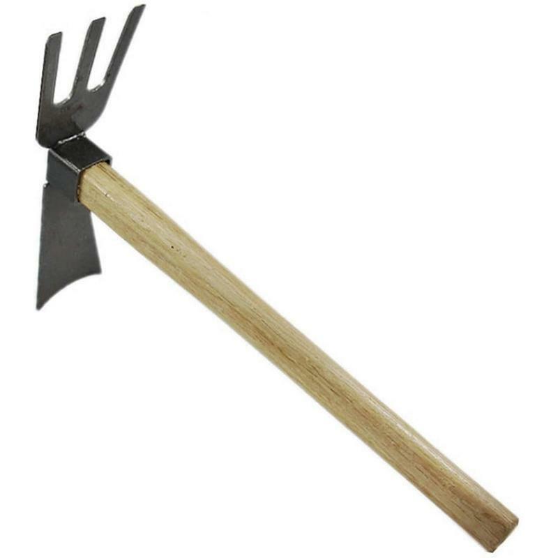 Portable High-carbon Steel Loosening Soil Strong and Sharp Hoe Hand Tool