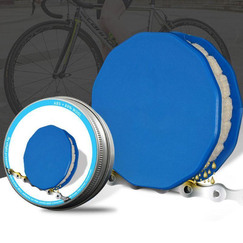 Bike Chain Gear Oiler Roller No Dirty Hands Bicycle Chain Lubricator Care Tool