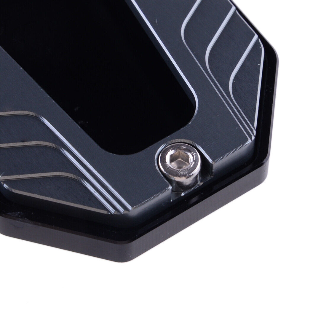 Hot Motorrad Seitenständer Verlängerung Halter Stativ Pad Platte Universal