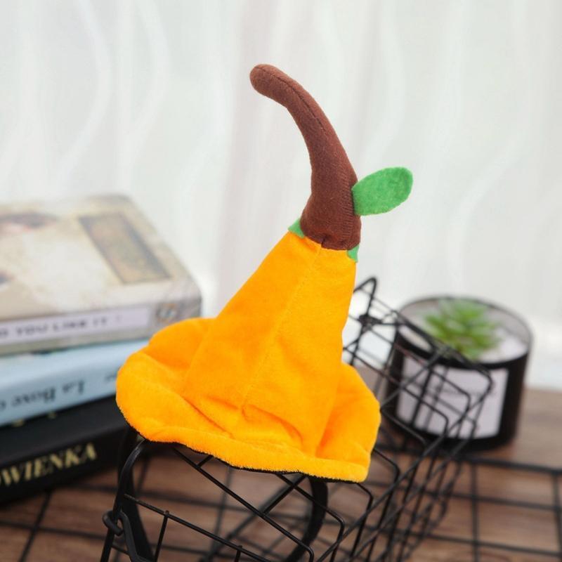 Plush Kids Hair Hoop Classic Pumpkin Headband Lovely Cartoon Party Prop