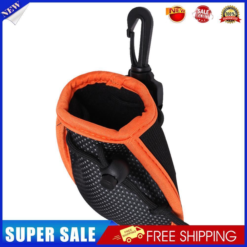 Portable Golf Ball Cleaning Bag Nylon Durable Soft Golf Wiping Storage Bags