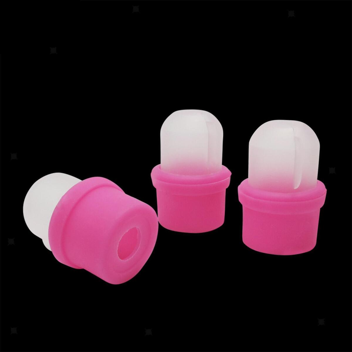 10 Pcs Plastic Nail Polish Remover Clips Soak Off Caps