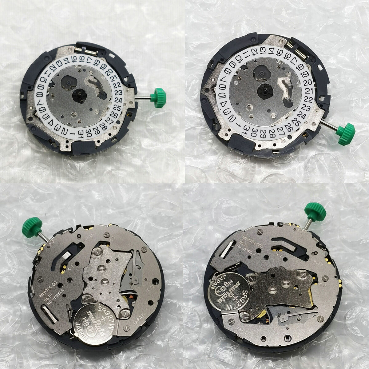 Movement Date at 4 Attached Stem Battery Watch Movement For Miyota OS10-4 Quartz