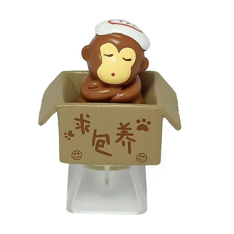 Custom Cartoon Anime Monkey Bottom Backlit Keycap R4 Height Gifts for Children