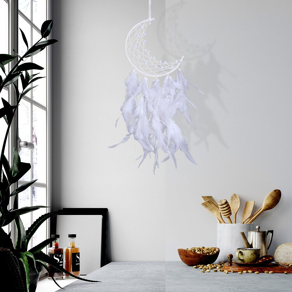 Dream Catcher Moon Feather Home Car Hanging Dreamcatcher Room Decoration