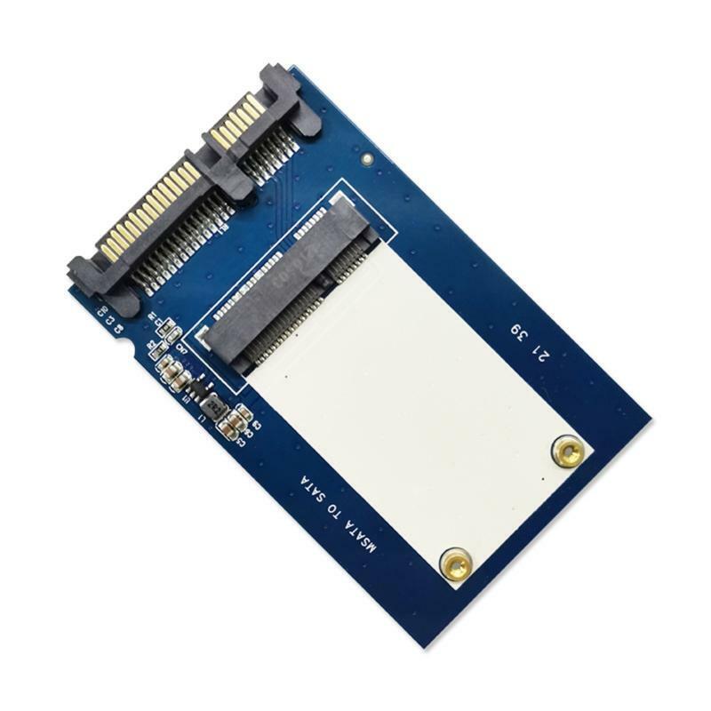2.5" Sata to MSATA SSD PC Host Transition Adapter Solid State Disk Card 750Mb/s