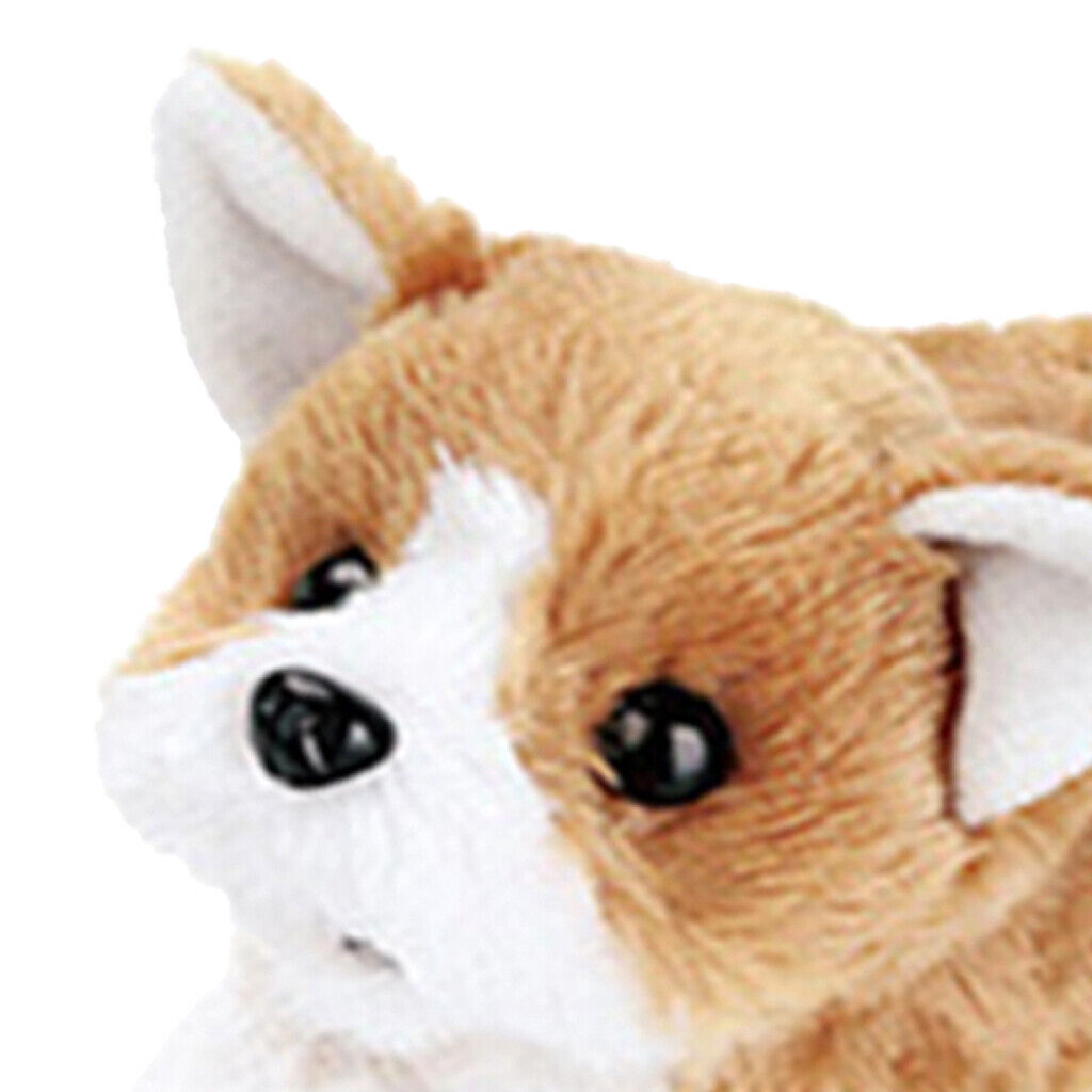 Lovely Electric  Electronic Pet Welsh Corgi Dog Puppy Birthday Gift